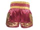 Classic Short de Boxe Muay Thai : CLS-002 Bordeaux